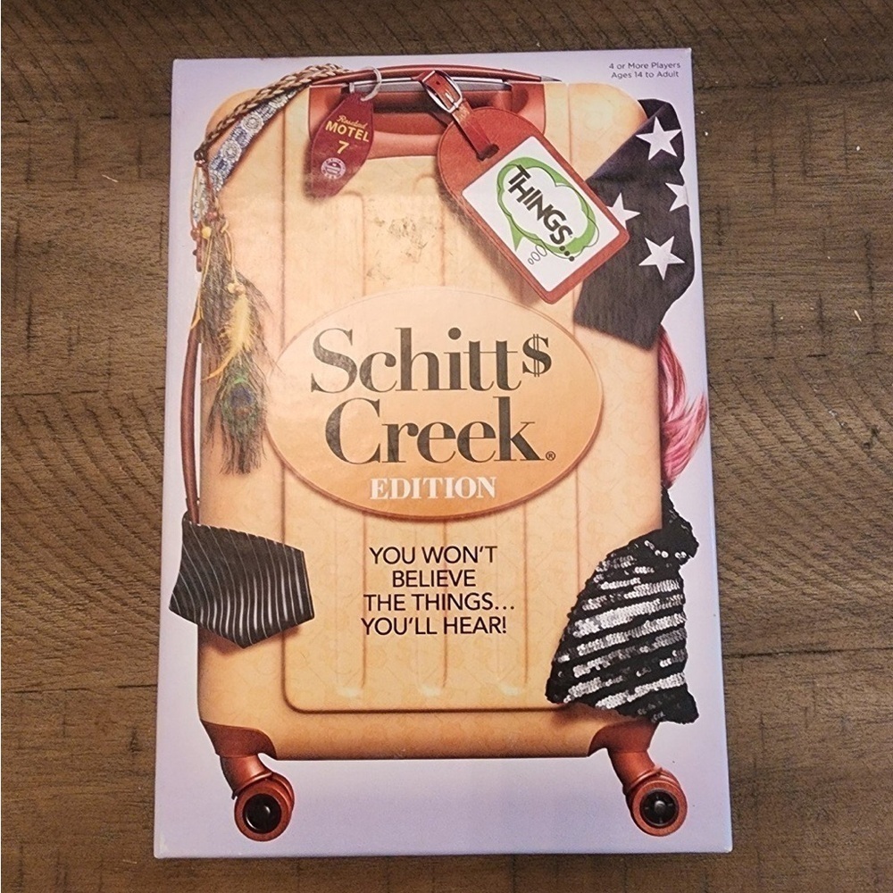 PlayMonster Things.. Schitt's Creek Edition Game Ages 14+ 2021